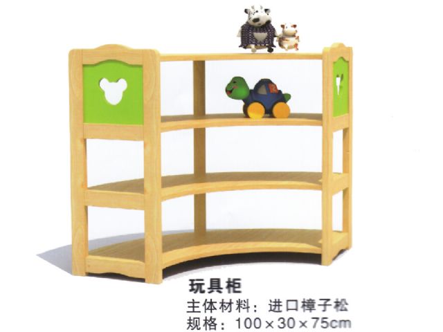 幼儿园实木家具玩具柜 HX4401F