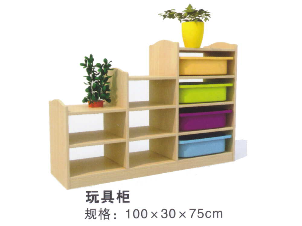 幼儿园玩具柜实木家具 HX4401P