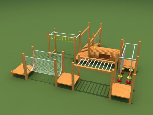 幼儿园实木制户外大型组合钻洞攀爬游乐设备玩具 HX1201B