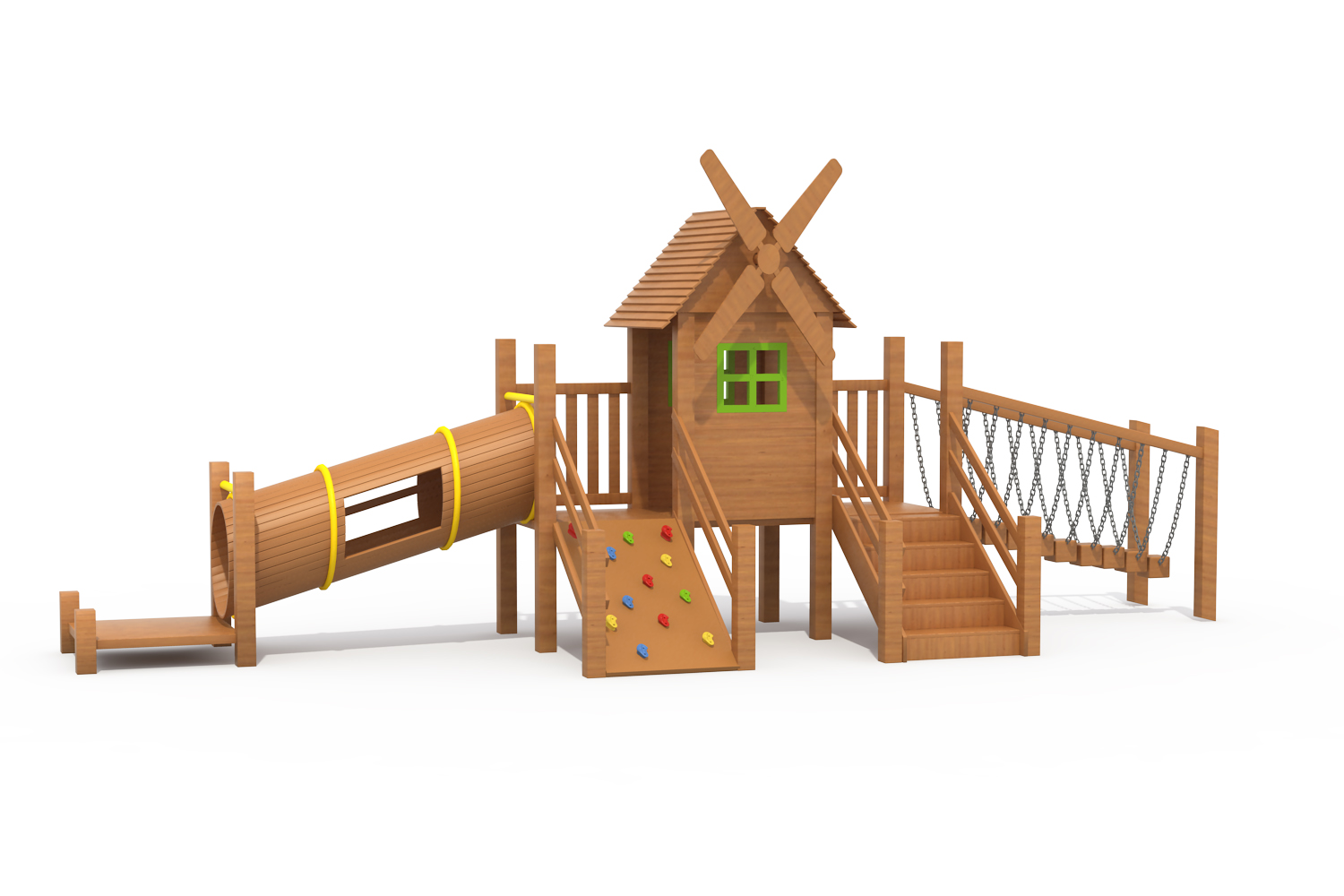 幼儿园户外大型实木制拓展组合游乐场滑滑梯玩具设备